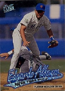 1997 Fleer Ultra Platinum Medalion Edgardo Alfonzo