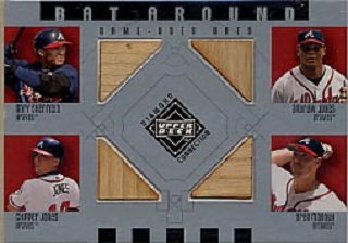 2002 UPPER DECK DIAMOND CONNECTION BAT ROUND BR-SJJM